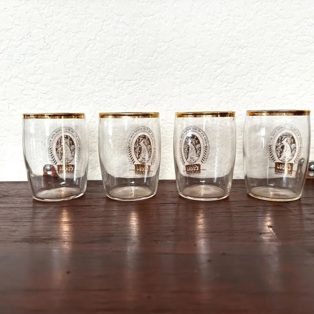 Coors set of 4 beer tasting glasses